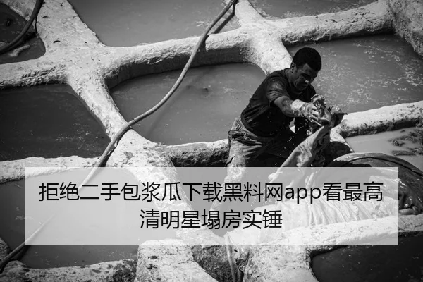 拒绝二手包浆瓜下载黑料网app看最高清明星塌房实锤